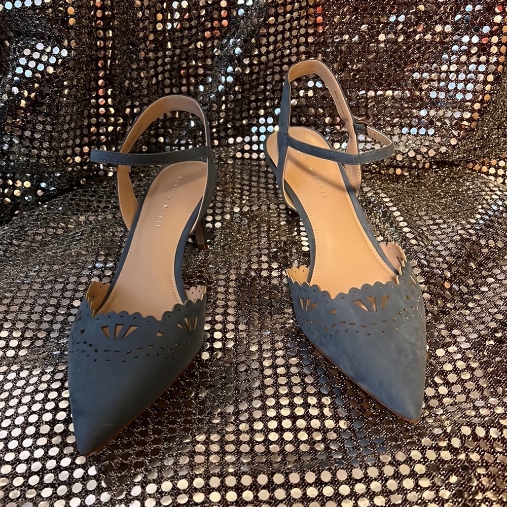Powder Blue Pumps